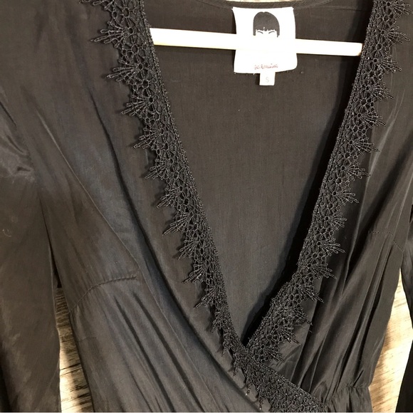 Black Girl Revolution Romper with Lace Trim Size Small - Picture 4 of 12